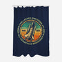 Through Hardship To The Stars-None-Polyester-Shower Curtain-kg07