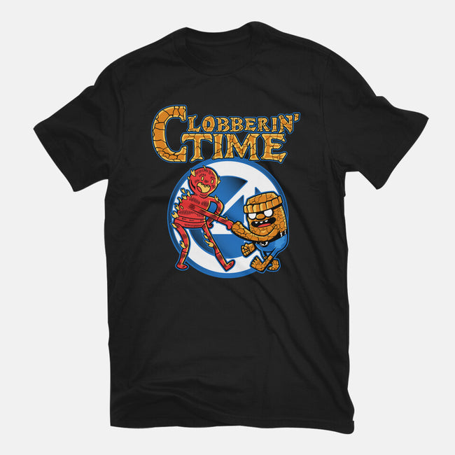 Clobberin Time-Unisex-Basic-Tee-demonigote