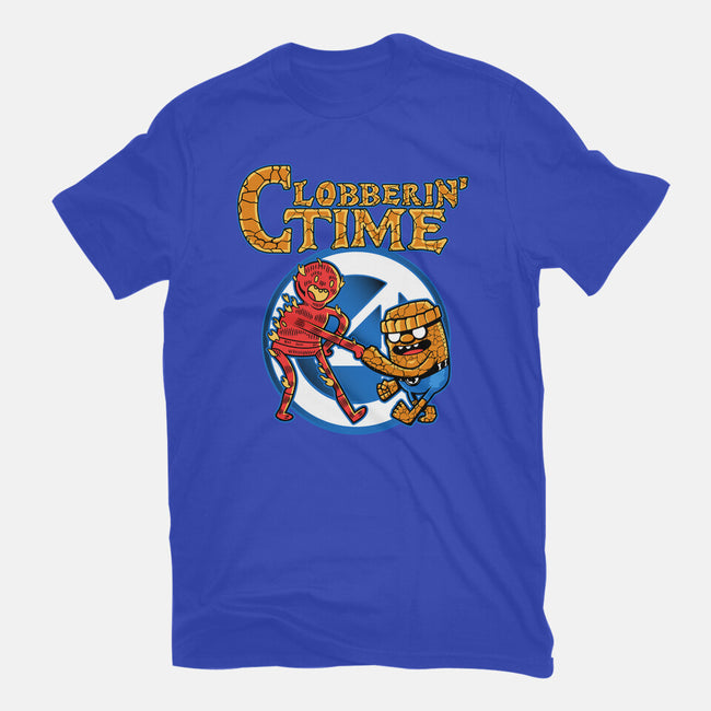 Clobberin Time-Unisex-Basic-Tee-demonigote