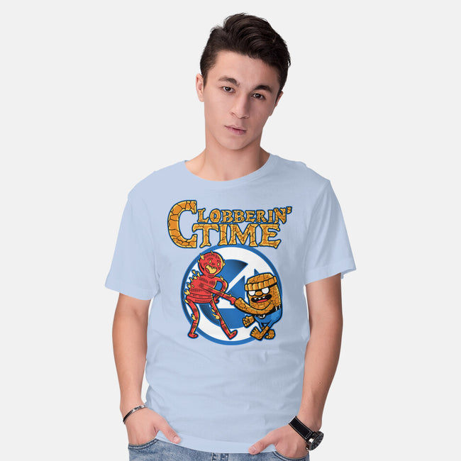 Clobberin Time-Mens-Basic-Tee-demonigote