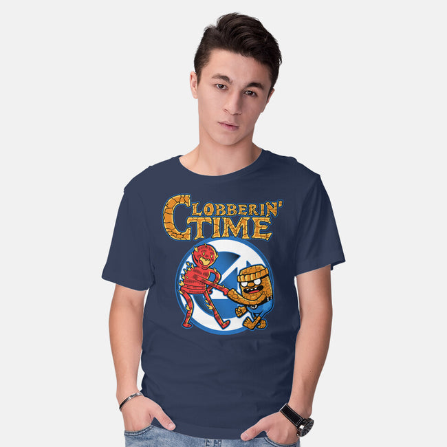 Clobberin Time-Mens-Basic-Tee-demonigote