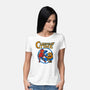 Clobberin Time-Womens-Basic-Tee-demonigote