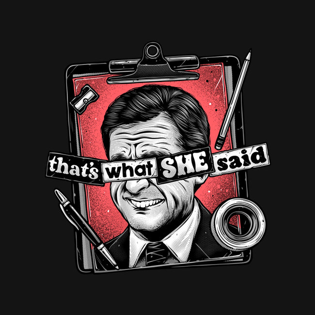 That's What She Said-None-Drawstring-Bag-glitchygorilla