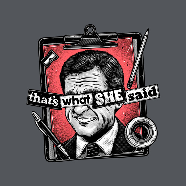 That's What She Said-None-Drawstring-Bag-glitchygorilla