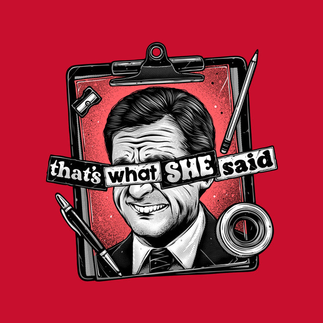 That's What She Said-None-Drawstring-Bag-glitchygorilla
