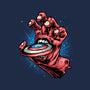 Big Red Hand-Mens-Heavyweight-Tee-glitchygorilla