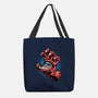 Big Red Hand-None-Basic Tote-Bag-glitchygorilla