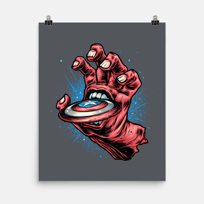 Big Red Hand-None-Matte-Poster-glitchygorilla