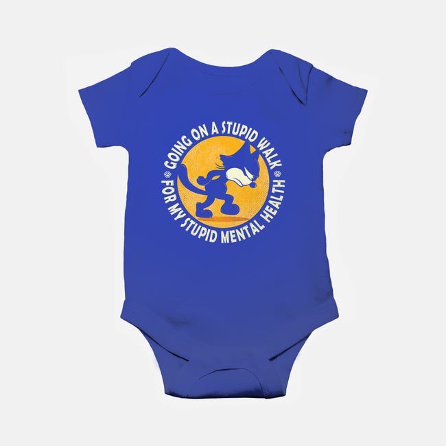 Cat Mental Health-Baby-Basic-Onesie-erion_designs