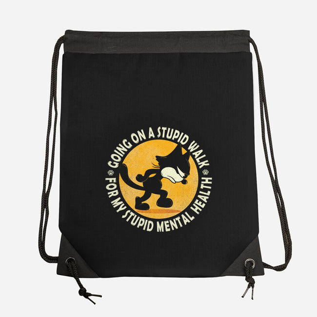 Cat Mental Health-None-Drawstring-Bag-erion_designs