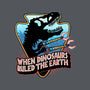 When Dinosaurs Ruled The Earth-None-Drawstring-Bag-glitchygorilla
