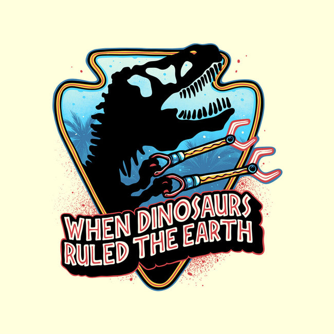 When Dinosaurs Ruled The Earth-None-Drawstring-Bag-glitchygorilla