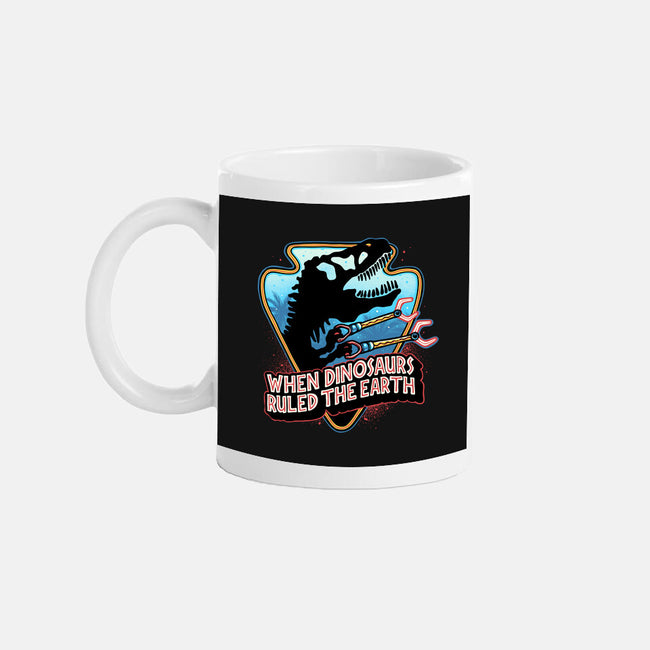 When Dinosaurs Ruled The Earth-None-Mug-Drinkware-glitchygorilla