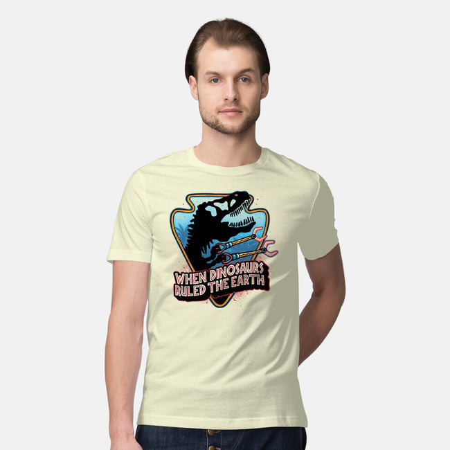 When Dinosaurs Ruled The Earth-Mens-Premium-Tee-glitchygorilla