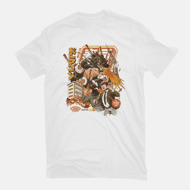 Sushi Dragon Attack-Womens-Basic-Tee-ilustrata