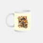 Sushi Dragon Attack-None-Mug-Drinkware-ilustrata