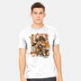 Sushi Dragon Attack-Mens-Heavyweight-Tee-ilustrata