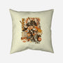 Sushi Dragon Attack-None-Removable Cover w Insert-Throw Pillow-ilustrata