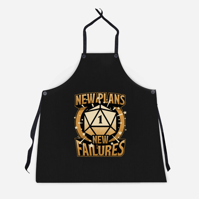 RPG Plan Failure-Unisex-Kitchen-Apron-Studio Mootant