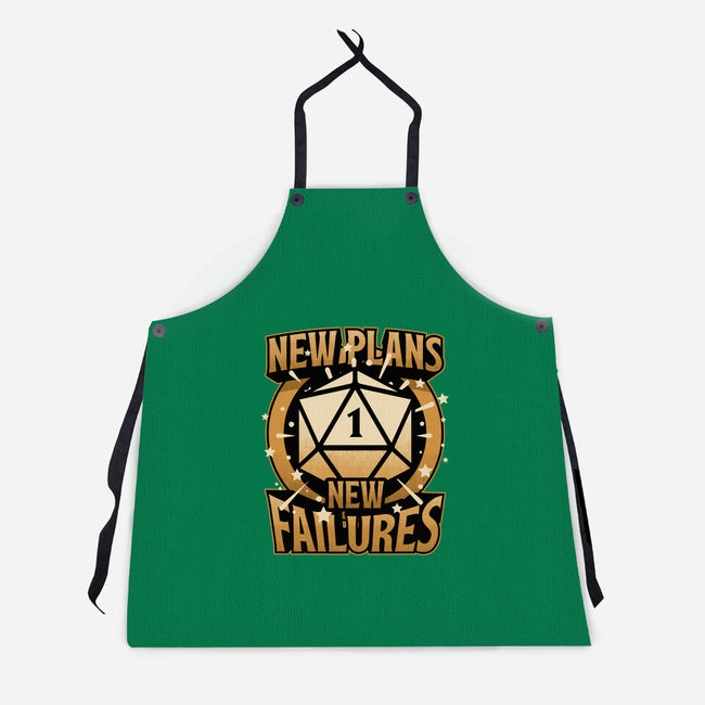 RPG Plan Failure-Unisex-Kitchen-Apron-Studio Mootant