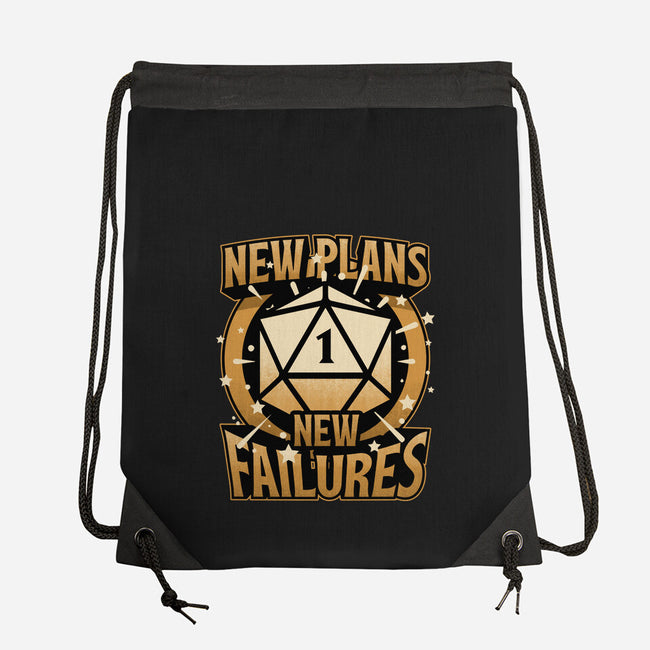 RPG Plan Failure-None-Drawstring-Bag-Studio Mootant