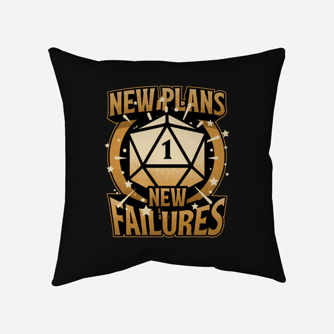 RPG Plan Failure-None-Removable Cover w Insert-Throw Pillow-Studio Mootant