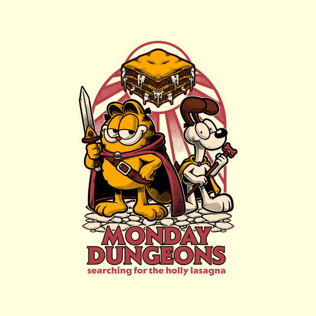 Monday Dungeons Lasagna-None-Drawstring-Bag-Studio Mootant