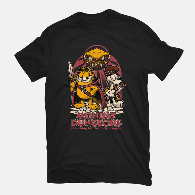 Monday Dungeons Lasagna-Mens-Premium-Tee-Studio Mootant