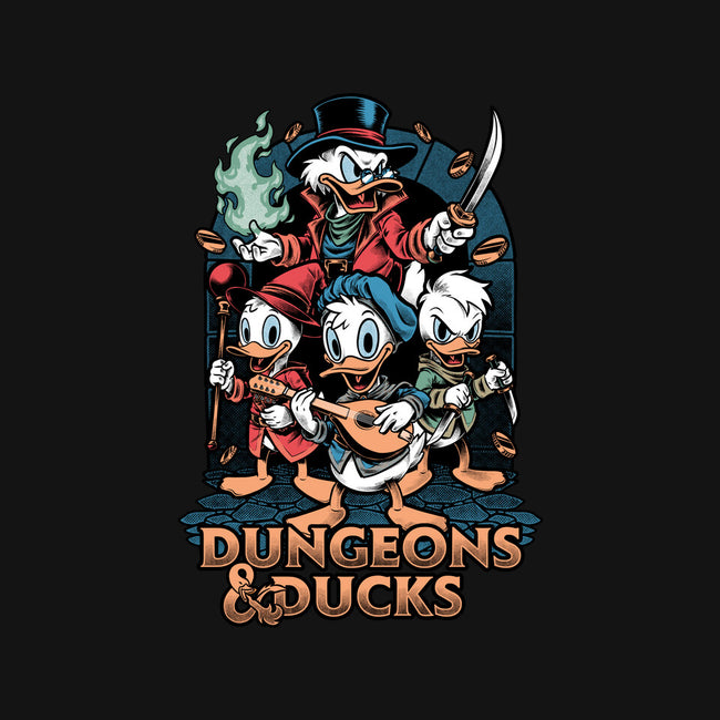 Dungeons And Ducks Cartoon-Baby-Basic-Onesie-Studio Mootant