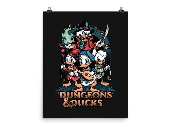 Dungeons And Ducks Cartoon