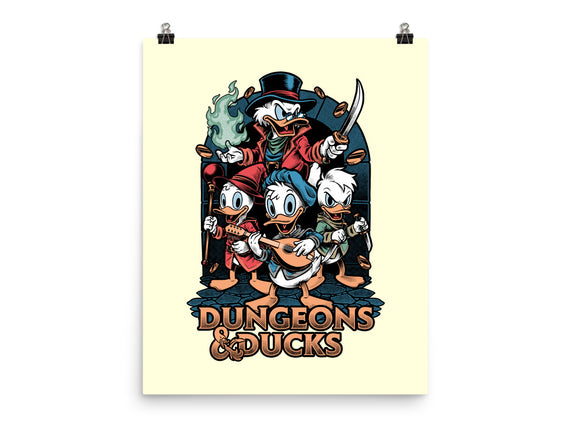 Dungeons And Ducks Cartoon