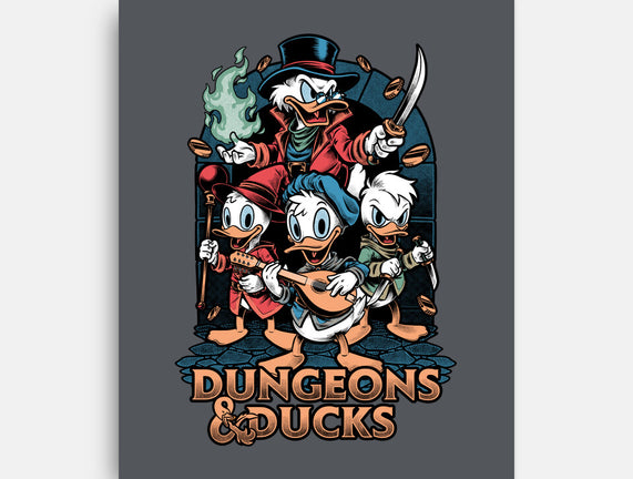 Dungeons And Ducks Cartoon