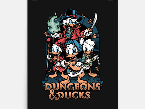 Dungeons And Ducks Cartoon