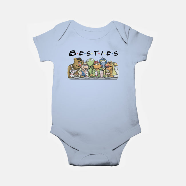 Puppet Friends-Baby-Basic-Onesie-NMdesign