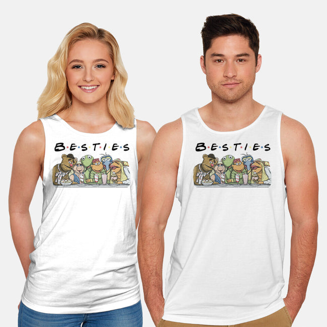 Puppet Friends-Unisex-Basic-Tank-NMdesign