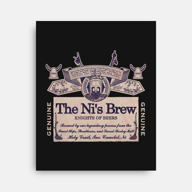 The Ni's Brew-None-Stretched-Canvas-NMdesign