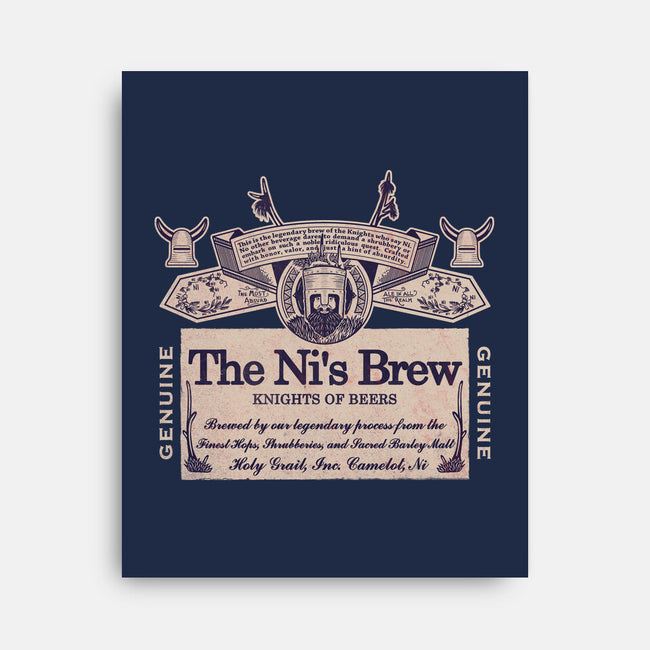 The Ni's Brew-None-Stretched-Canvas-NMdesign