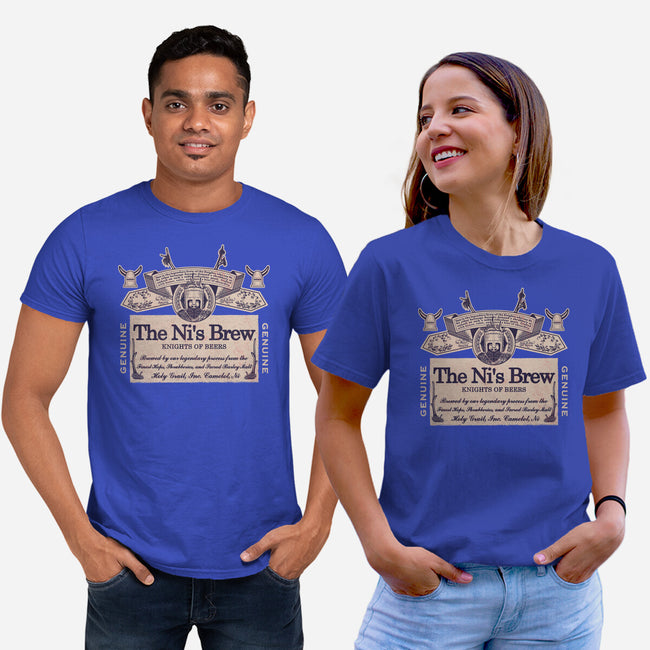 The Ni's Brew-Unisex-Basic-Tee-NMdesign