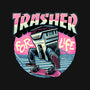 Trasher For Life-None-Drawstring-Bag-momma_gorilla