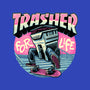 Trasher For Life-Unisex-Basic-Tank-momma_gorilla