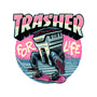 Trasher For Life-None-Drawstring-Bag-momma_gorilla