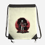 Hero And The Red Sunset-None-Drawstring-Bag-momma_gorilla