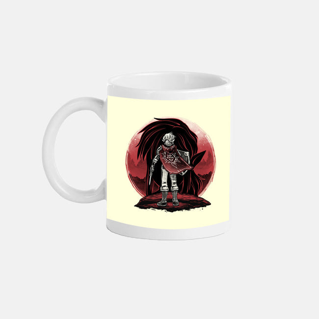 Hero And The Red Sunset-None-Mug-Drinkware-momma_gorilla