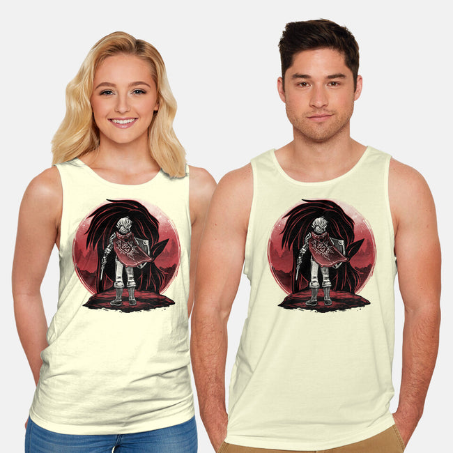 Hero And The Red Sunset-Unisex-Basic-Tank-momma_gorilla