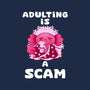 Adulting Is A Scam-None-Matte-Poster-FunkVampire