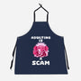 Adulting Is A Scam-Unisex-Kitchen-Apron-FunkVampire