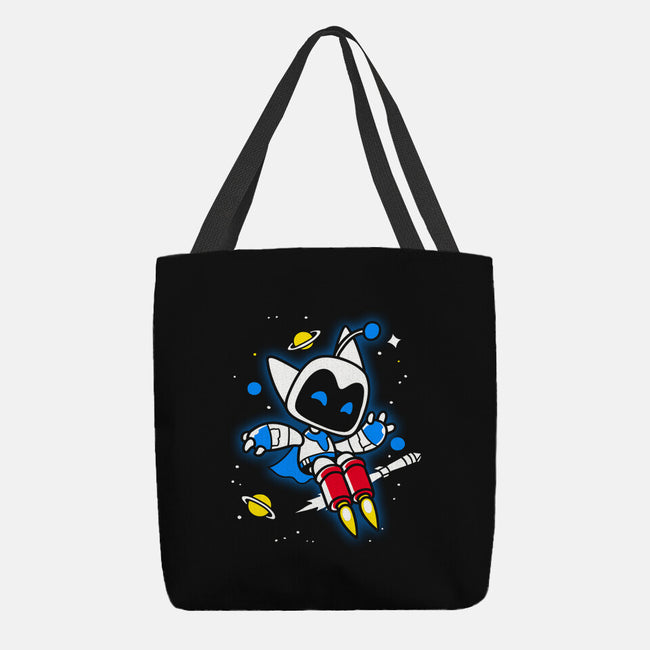 Atom Bot-None-Basic Tote-Bag-naomori