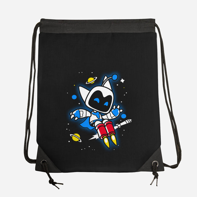 Atom Bot-None-Drawstring-Bag-naomori
