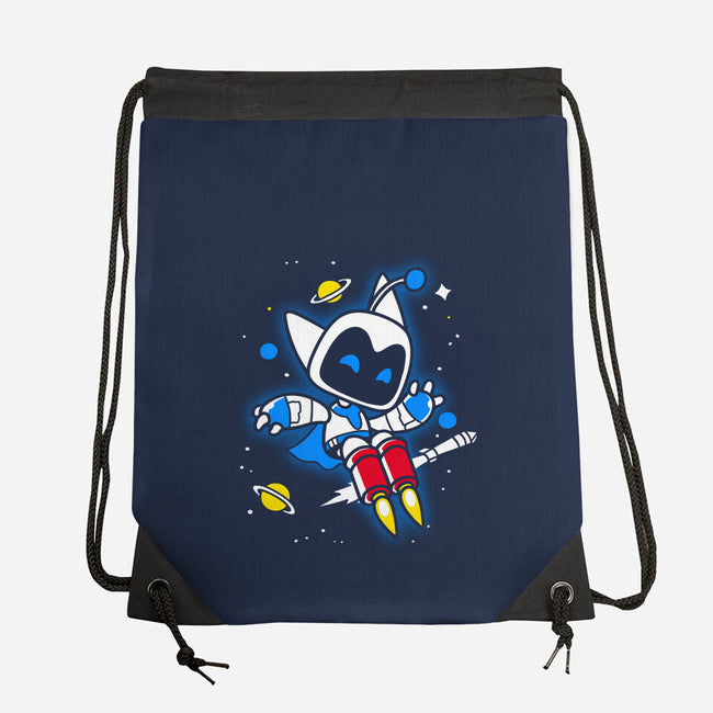 Atom Bot-None-Drawstring-Bag-naomori