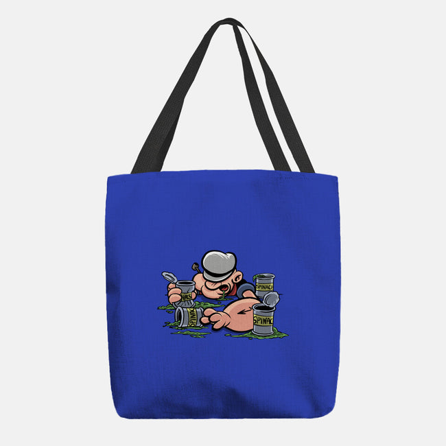 Spinach Binge-None-Basic Tote-Bag-zascanauta